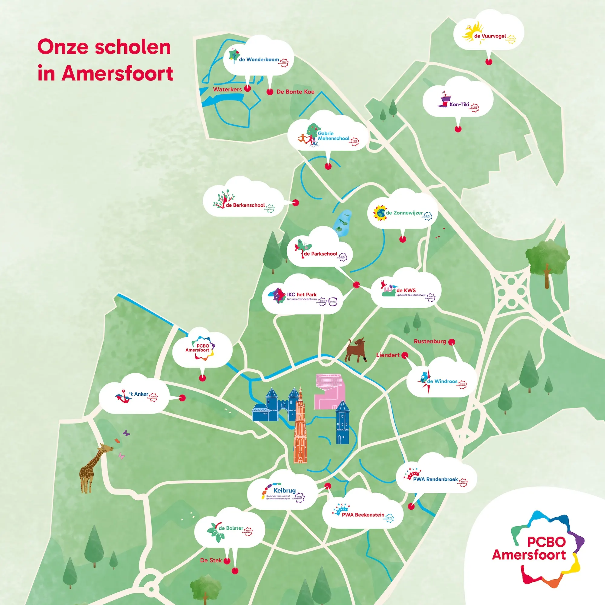 Onze scholen in Amersfoort